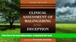 BEST PDF  Clinical Assessment of Malingering and Deception, Third Edition FOR IPAD