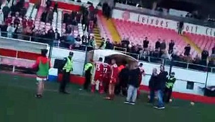 Daniel Kenedy em lágrimas após apuramento do Leixões