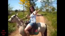 GIRL and HORSE Compilation 2014 pt2 - hermosa chica y caballos - مثير للفتيات