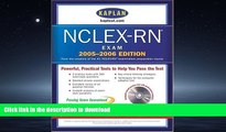 Pre Order Kaplan NCLEX-RN Exam 2005-2006 with CD-ROM (Kaplan NCLEX-RN (W/CD))