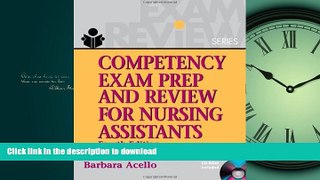 Pre Order Competency Exam Prep and Review for Nursing Assistants (Test Preparation) On Book