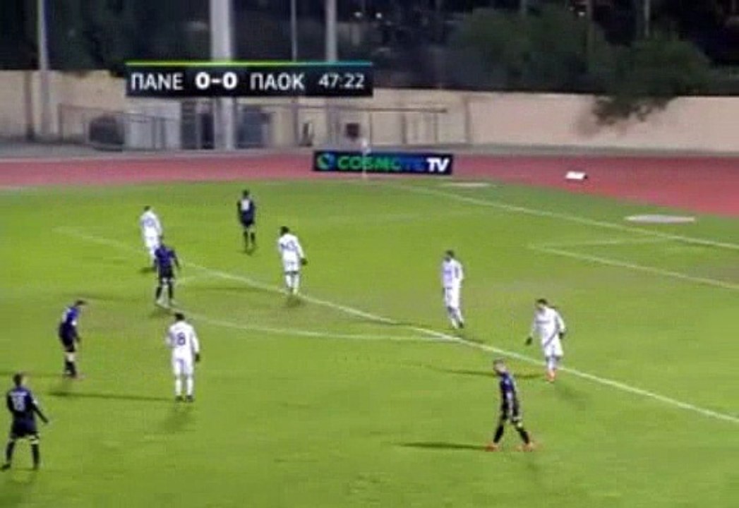 Stefanos Athanasiadis Goal HD - Panelefsiniakos 0-1 PAOK 14.12.2016