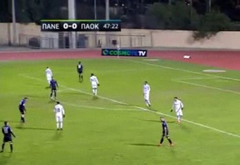 Stefanos Athanasiadis Goal HD - Panelefsiniakos 0-1 PAOK 14.12.2016