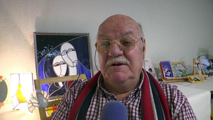 D!CI TV : Gap : Des passionnés se réunissent deux fois par semaine pour apprendre à faire des vitraux