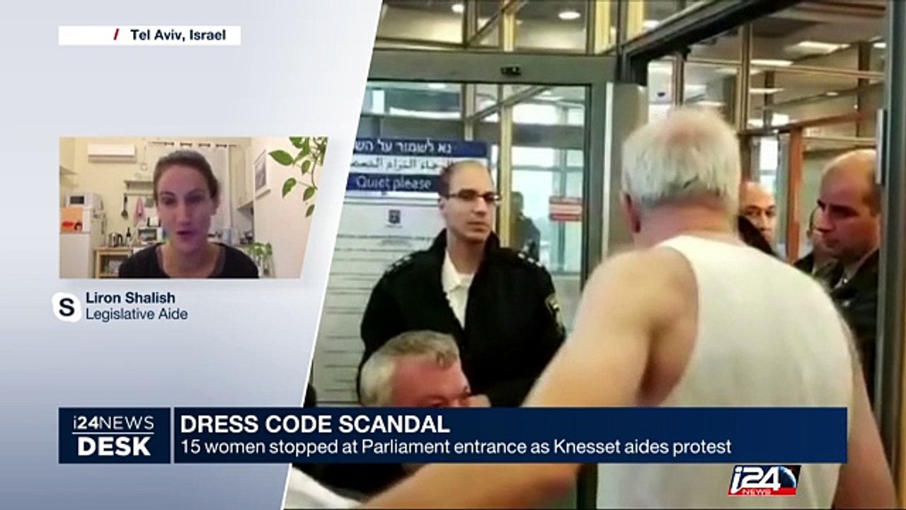 Israel - Dress code scandal : Knesset aides protest