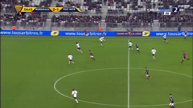 Gaetan Laborde Goal HD - Bordeaux 3-1 Nice - 14.12.2016