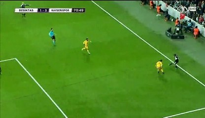 Kerim Frei Goal HD -  Besiktas	1-0	Kayserispor 14.12.2016