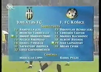 Juventus v. Kosice 05.11.1997 Champions League 1997/1998