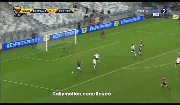 Gaetan Laborde Goal HD - Bordeaux 3-1 Nice - 14.12.2016