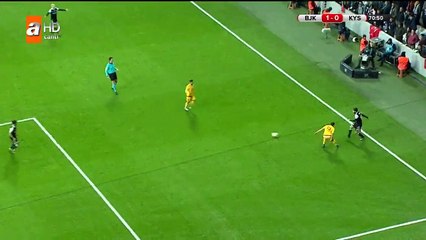 1-0 Kerim Frei Goal Turkiye Kupasi  R4 Group D - 14.12.2016 Besiktas JK 1-0 Kayserispor