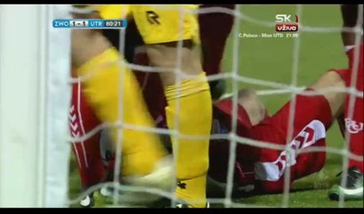 Kevin Conboy Goal HD - Zwolle 1-1 Utrecht - 14.12.2016