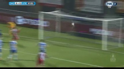 Kevin Conboy Goal HD - Zwolle 1-1 Utrecht 14.12.2016