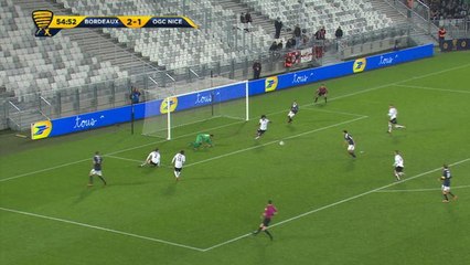 Coupe de la Ligue - 8ème de finale - Le troisième but bordelais