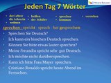 Jeden Tag 7 Wörter | Deutsche Wortschatz | 2.Tag