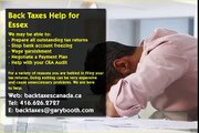 Essex , Back Taxes Canada.ca, 416-626-2727, taxes@garybooth.com _ CRA Audit, Tax Returns