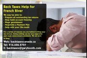 French River , Back Taxes Canada.ca , 416-626-2727, taxes@garybooth.com _ CRA Audit, Tax Returns
