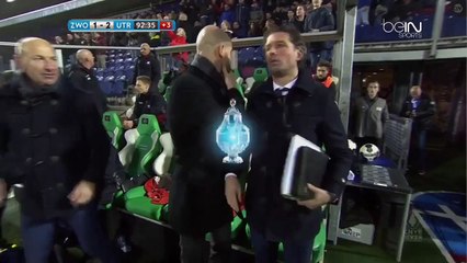 1-2 Richairo u017divkoviu0107 Penalty Goal Holland  KNVB Beker  Round 3 - 14.12.2016 PEC Zwolle 1-2 FC Utrecht