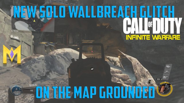 CoD Infinite Warfare Glitches - NEW EASY SOLO Wallbreach On Grounded - Infinite Warfare Wallbreaches