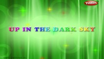 Up In The Dark Sky | Nursery Rhymes With Lyrics | Nursery Poems | 3D Nursery Rhymes For Children