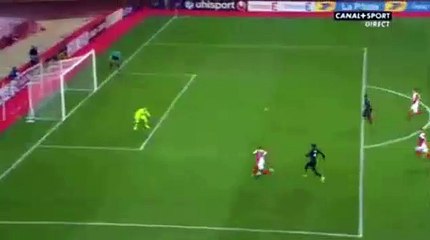 But de Kylian Mbappe Lottin - AS Monaco 1-0 Stade Rennais - (14/12/2016)