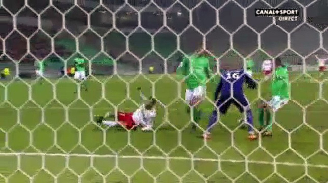 But de Maurice-Junior Dale penalty - ASSE - Saint Etienne 0-1 AS nancy Lorraine - (14/12/2016)