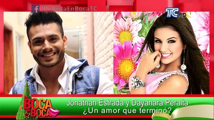 Jonathan Estrada y Dayanara Peralta ¿Un amor que terminó?
