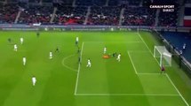 But de Lucas Moura Penalty - Paris Saint-Germain 1-0 Lille OSC - (14/12/2016)