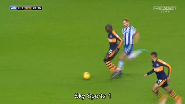 Mohamed Diame - Goal - Wigan	0-1	Newcastle Utd 14.12.2016