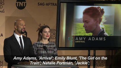 'Manchester by the Sea' leads US Actors Guild Awards nods