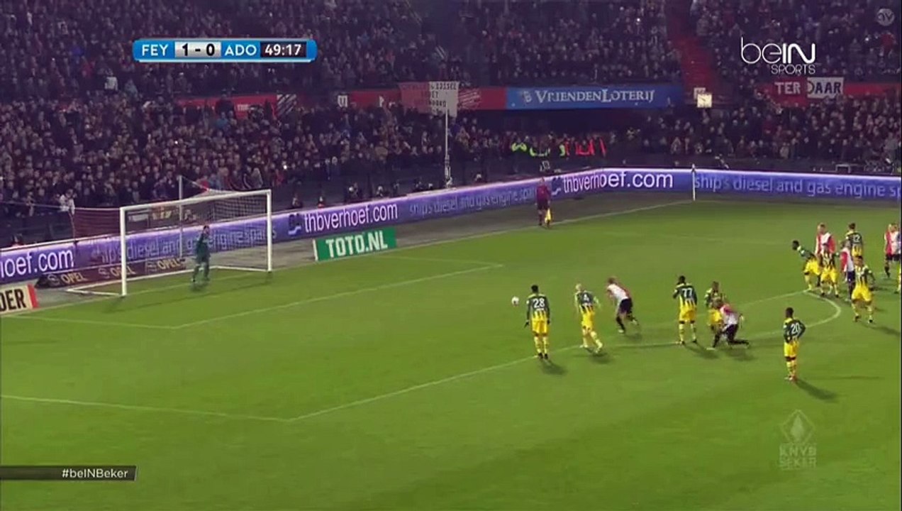 Kuyt D. (Penalty) Goal  - Feyenoord	2-0	Den Haag 14.12.2016