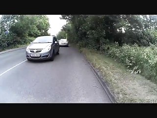 X327 NRS objects to cyclist using the road