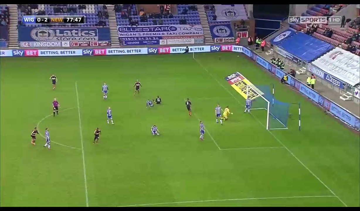 Christian Atsu Goal HD - Wigan 0-2 Newcastle Utd - 14.12.2016