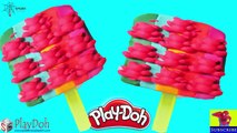Play Doh ICE CREAM!! Make Rainbow Ice Cream Play Dough For Spiderman Toys