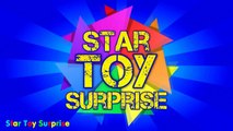 PlayDoh Lollipop Surprise Eggs Disney Toys Unboxing