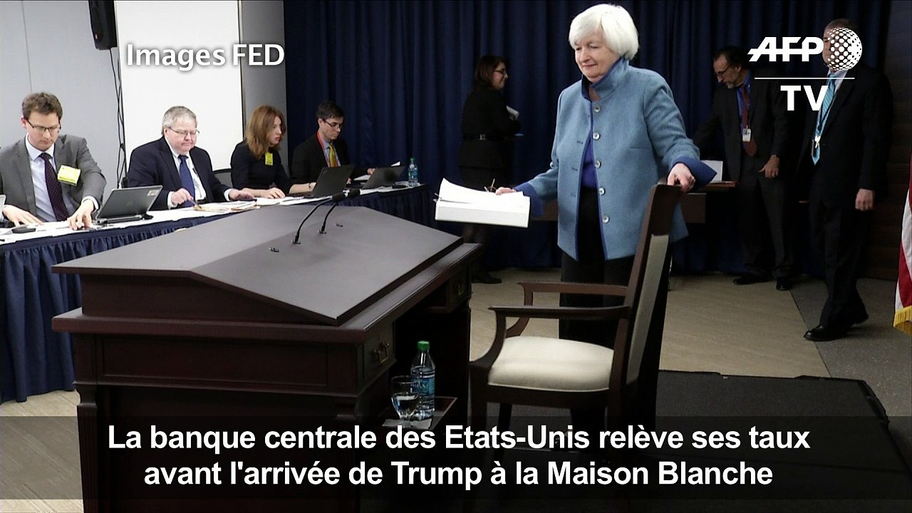 La banque centrale des Etats-Unis relève son taux directeur