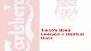 Soccer Funny Accident - liverpool vs bradford ouch