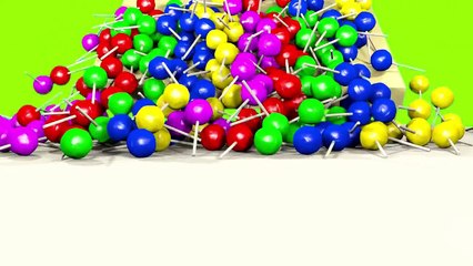 Lollipop Finger Family | Daddy Finger | Super Simple Song For Kids 3D