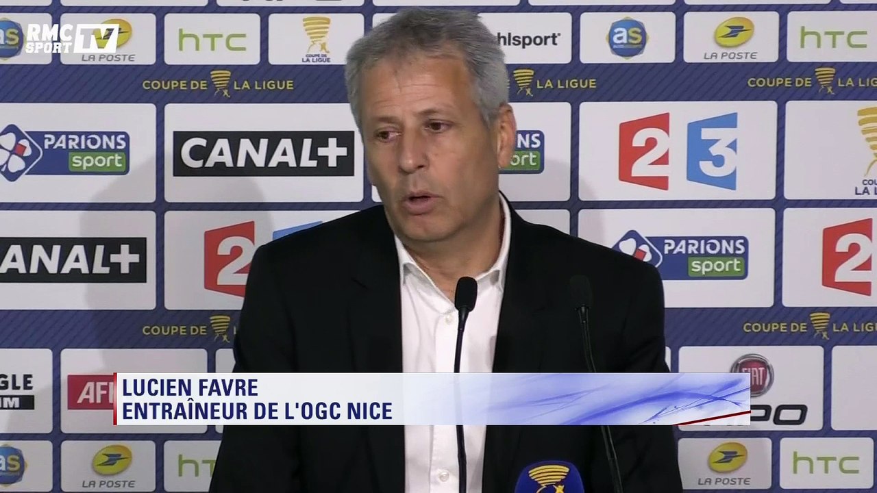 Coupe de la Ligue – Favre : "C’est une défaite et puis c’est tout"