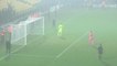 Coupe de la Ligue - 8ème de finale - Duel de gardiens lors des pénaltys entre Metz et le TFC