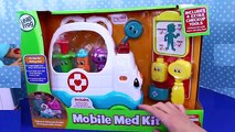 Baby Alive GETS HURT Needs Leap Frog Ambulance, Blood, Band-Aids for Boo Boos by DisneyCarToys