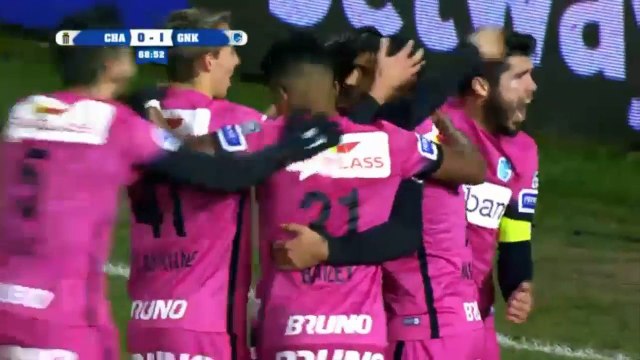 Nikolaos Karelis Goal - R. Charleroi vs KRC Genk 0-1 Beker van Belgie Cup 14-12-2016 (HD)