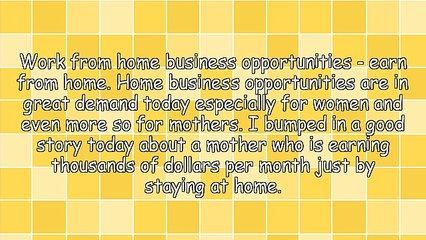 Women's Choice - Home Business Opportunities