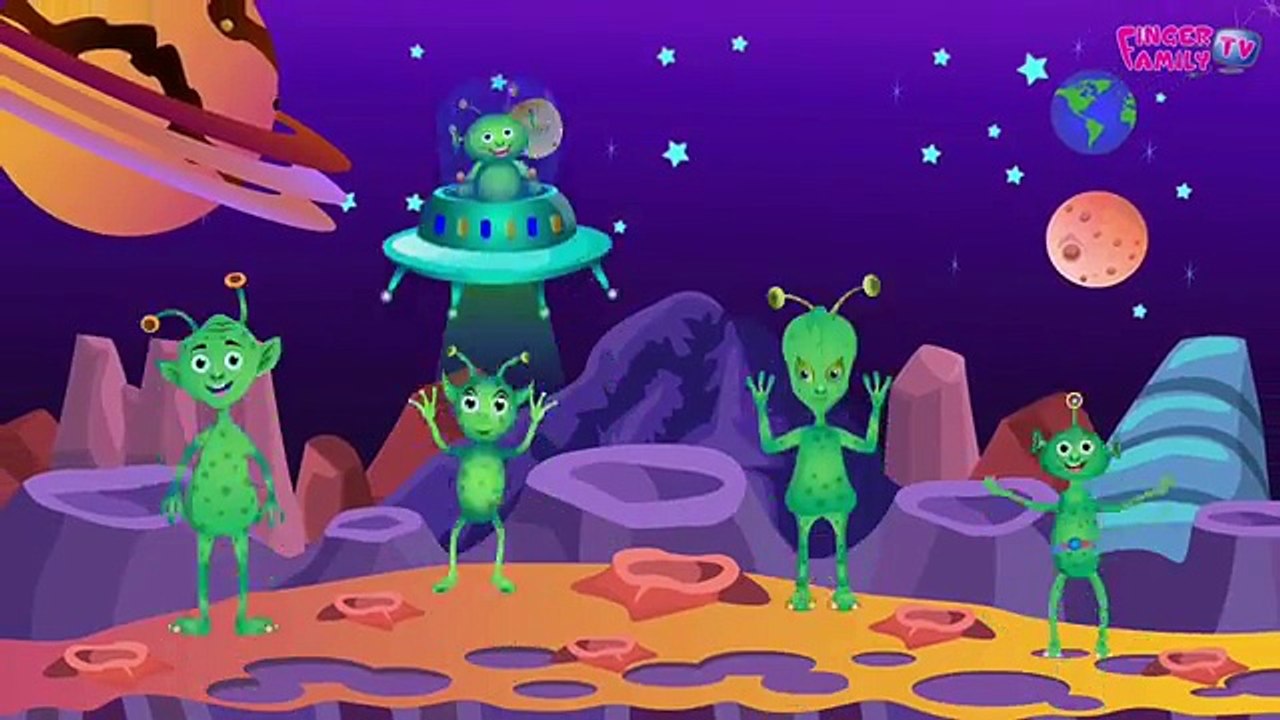 Aliens Finger Family Song | The Alien Song | Finger Family Songs | Nursery Rhymes for Children