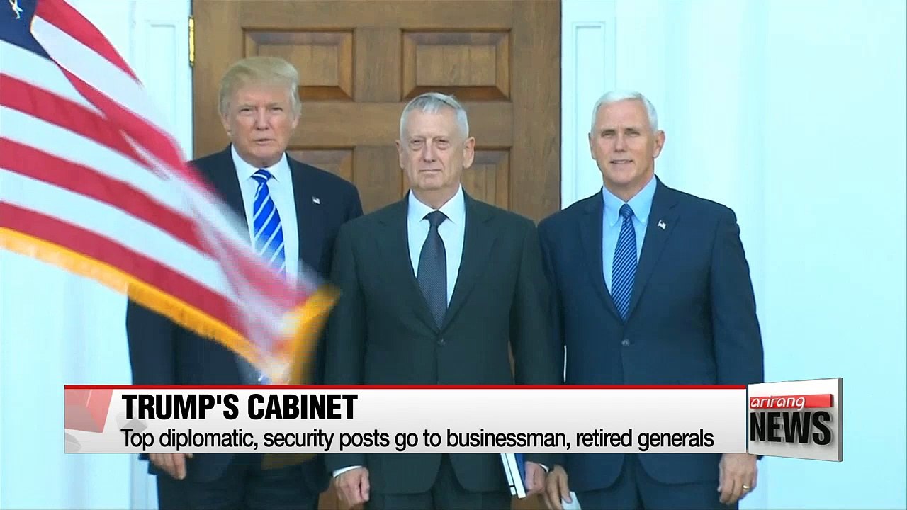 Uncertainty over Trump's Korea policies with unusual cabinet nominees