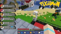 Pixelmon With Squid & Ash! Ep.10 The Great Gyarados Race! | Minecraft Lets Play | Amy Lee33