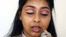 Chit Chat Makeup Tutorial - Pink Cut Crease & Brown Nude Lips