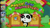 Baby Panda Color Mixing Studio by BabyBus Kids Games Play and Learn with Baby Panda