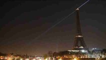 La torre Eiffel se apaga por Alepo