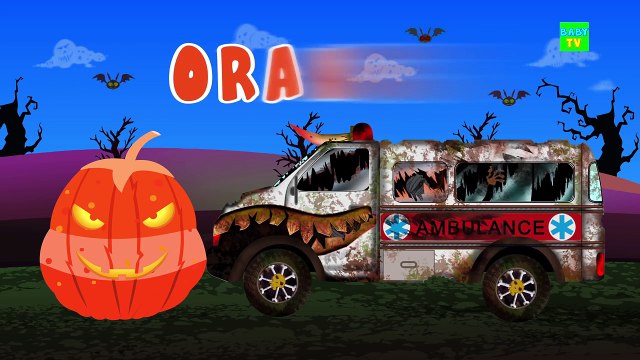 Scary Fire Truck | Halloween Special | Learning Video For Kids