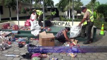 Fuerte decomiso de polvora en San Pedro Sula